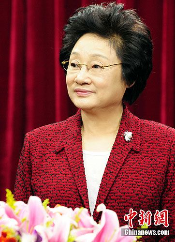 1月18日，国务院侨务办公室主任李海峰在北京发表新春贺词。中新社发