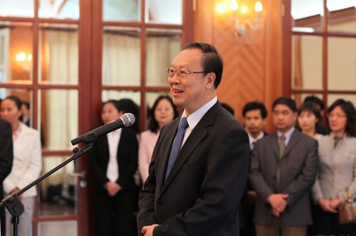 中国全国政协副主席、中共中央统战部部长杜青林讲话