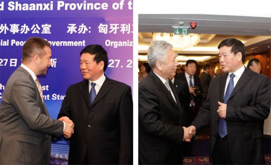 中国陕西省委书记娄勤俭先生、欧盟与中国
