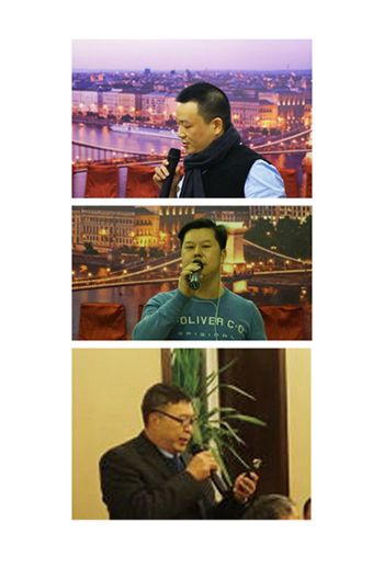 1.柯海啸先生献上歌声、2.陈恩华先生献上歌声、3.程苏萍先生献上歌声。
