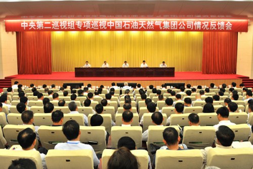 中央第二巡视组向中国石油天然气集团公司反馈专项巡视情况（中央纪委监察部网站